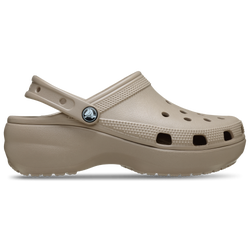 Women Flip-Flops and Sandals - Crocs Classic Pf Clog - Taupe