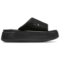 Women Flip-Flops and Sandals - Nike Calm Slide - Black-Black