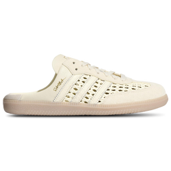 Women Shoes - adidas Samba OG Mule - Cream White-Cream White-Gold Met