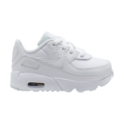 Infants Shoes - Nike Air Max 90 - White-White-Mtlc Silver