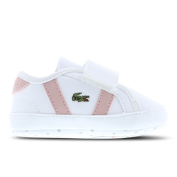 Infants Shoes - Lacoste Sideline - White-Light Pink