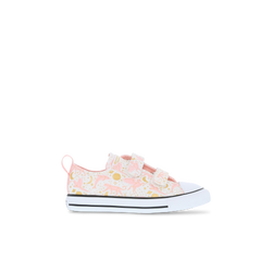 Infants Shoes - Converse Chuck Taylor All Star Ox - White-Storm Pink-Gold
