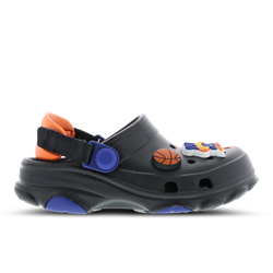 Infants Flip-Flops and Sandals - Crocs Space Jam II Classic All Terrain Clog - Black-Multi