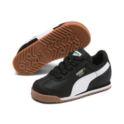Baby Shoes - Puma Roma - Black-Black