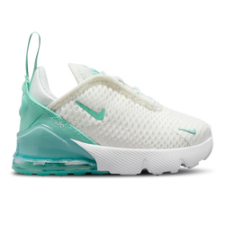 Infants Shoes - Nike Air Max 270 - Summit White-Emerald Rise-Jade Ice