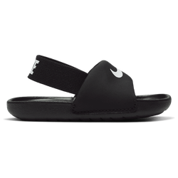 Infants Shoes - Nike Kawa Slide - Black-White-White