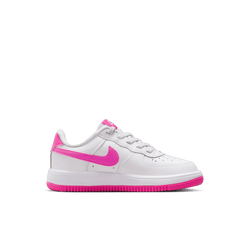 Infants Shoes - Nike Air Force 1 - White-Laser Fuschia-White