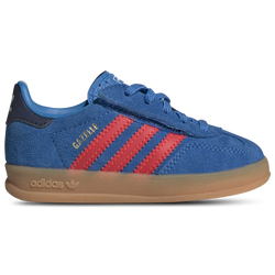 Infants Shoes - adidas Gazelle Indoors - Lucid Ray Blue-Lucid Red