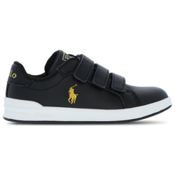 Infants Shoes - Polo Ralph Lauren Heritage Court - Black-Gold