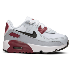 Infants Shoes - Nike Air Max 90 - White-Black-Dk Team Red