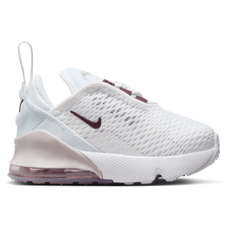 Infants Shoes - Nike Air Max 270 - White-Burgundy Crush-Platinum Violet