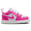 Jordan 1 Low Alt - Infants Shoes Fire Pink-Iris Whisper-White