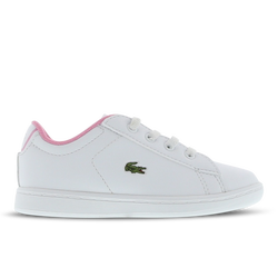 Infants Shoes - Lacoste Carnaby - White-Light Pink