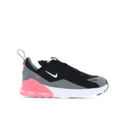 Baby Shoes - Nike Air Max 270 - Black-Metallic Silver-Sunset Pulse