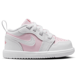 Infants Shoes - Jordan 1 Low Alt - Pink Foam-White-Fire Red