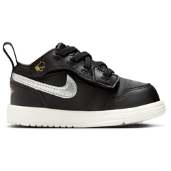 Infants Shoes - Nike 1 Low Alt SE - Black-Mtlc Silver-Sail