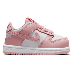 Baby Shoes - Nike Dunk Low - White-Pink Glaze-Pomegranate