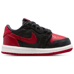 Infants Shoes - Jordan 1 Retro Low OG - Black-Black-Varsity Red