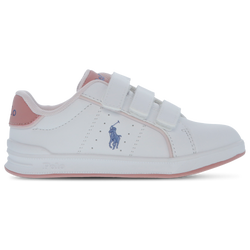 Infants Shoes - Polo Ralph Lauren Court 3 - White-Pink