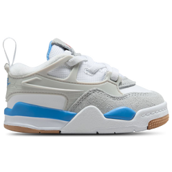 Infants Shoes - Nike Air Jordan 4 - White-Neutral Grey-White