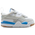 Nike Air Jordan 4 - Infants Shoes White-Neutral Grey-White