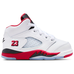 Infants Shoes - Jordan 5 Retro - White-Fire Red-Black