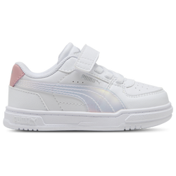 Baby Shoes - Puma Caven Iii - Puma White-Rosy Outlook-Puma Silver
