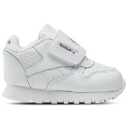Infants Shoes - Reebok Classic Leather - White-Grey