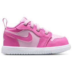 Baby Shoes - Jordan Jordan 1 Low - China Rose-Pink Foam-White