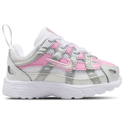 Baby Shoes - Nike P-6000 - White-Off White-Pink Rise