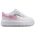 Nike Air Force 1 Low - Baby Shoes White-Pink Rise-White