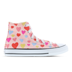 Pre School Shoes - Converse Chuck Taylor All Star Hi - Storm Pink-Natural Ivory-White