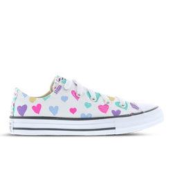 Pre School Shoes - Converse Chuck Taylor All Star - White-Natural Ivory-Storm Wind