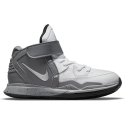 Pre School Shoes - Nike Kyrie 8 - White-Chrome-Smoke Grey