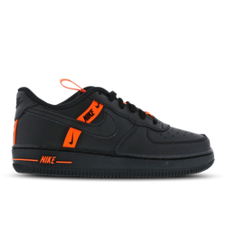 Pre School Shoes - Nike Air Force 1 Flash Pack - Black-Orange