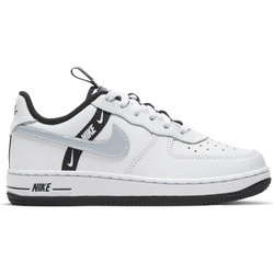 Pre School Shoes - Nike Air Force 1 Flash Pack - White-Silver-Black
