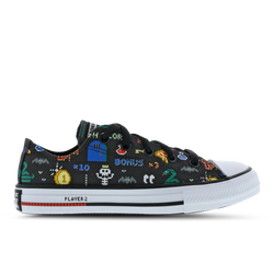 Grade School Shoes - Converse Chuck Taylor All Star - Dark Grey-Grey