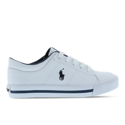 Pre School Shoes - Polo Ralph Lauren Elmwood - White-Navy