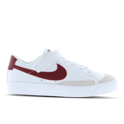 Pre School Shoes - Nike Blazer Low - White-Team Red-White