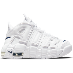 Pre School Shoes - Nike Air More Uptempo - White-Midnight Navy-White