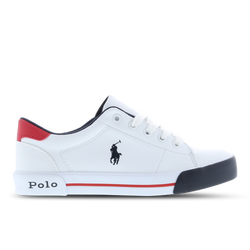 Pre School Polos - Polo Ralph Lauren Graftyn - White Tumbled-Red-Navy