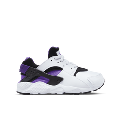 Pre School Shoes - Nike Huarache - White-Black-Purple Punch