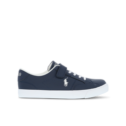 Baby Shoes - Polo Ralph Lauren Theron Iv - Navy Tumbled-Navy-White