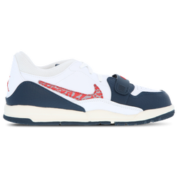 Pre School Shoes - Jordan Legacy 312 Low - White-Armory Navy-Wolf Grey