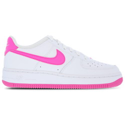 Pre School Shoes - Nike Air Force 1 - White-Laser Fuschia-White