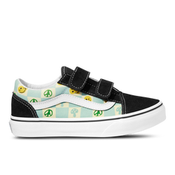 Pre School Shoes - Vans Old Skool - Black-Multi