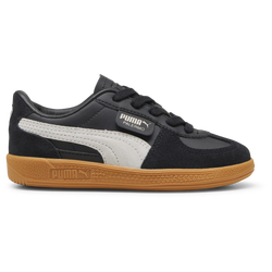 Pre School Shoes - Puma Palermo - Black-Feather Grey-Gum