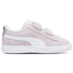 Pre School Shoes - Puma Suede - Galaxy Pink-Strawberry Burst