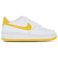 Pre School Shoes - Nike Air Force 1 - White-Univ Gold-White