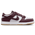 Nike Dunk Low - Pre School Shoes White-Burgundy Crush-Gum Lt Brown